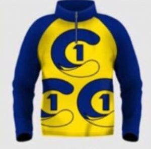 C1_SUB_JQZ_01: Sublimated Quarter-Zipped Raglan Jacket